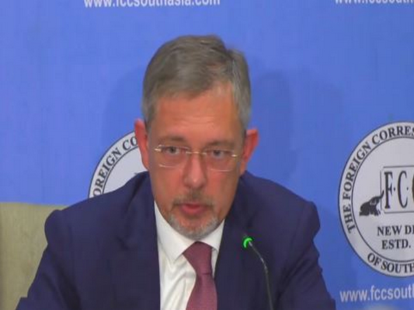 Russian Ambassador to India, Denis Alipov. (Photo Source: FCC South Asia YouTube)