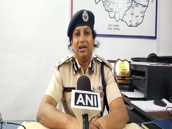 S Parimal, Inspector General (Banswara) (Photo/ANI)