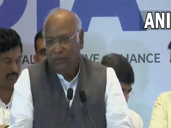 Congress Chief Mallikarjun Kharge (File photo/ANI)