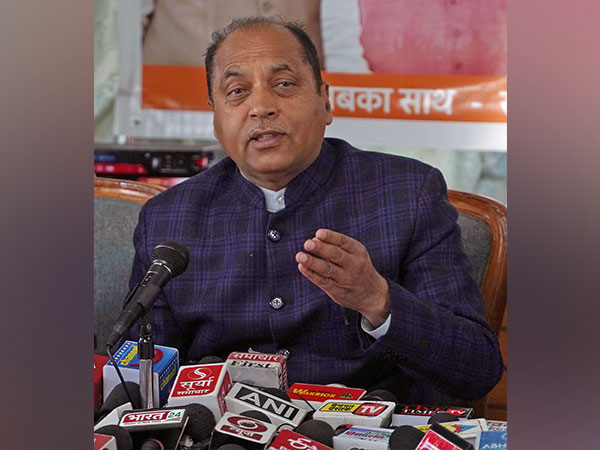 Former Himachal Pradesh Chief Minister Jairam Thakur (File photo/ANI)