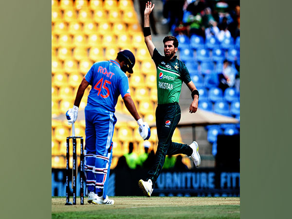 Shaheen Afridi kept up a relentless attack with the new ball. (Photo- ICC)