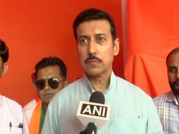 BJP spokesperson Rajyavardhan Rathore (Photo/ANI)