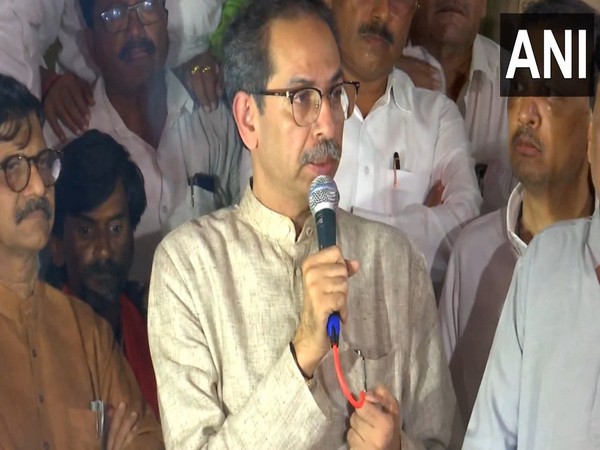 Shiv Sena (UBT) chief Uddhav Thackeray (Photo/ANI)