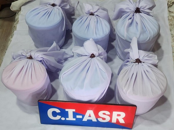 Drugs seized by Amritsar Police (Photo credit/ DGP Punjab)