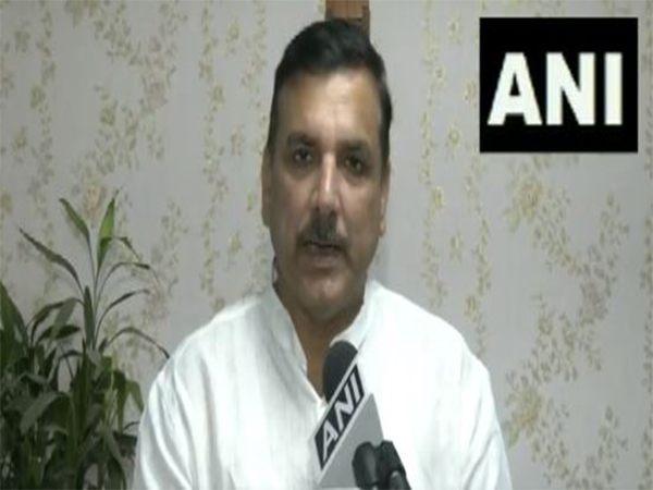 Aam Aadmi Party (AAP) leader Sanjay Singh (File photo/ANI)