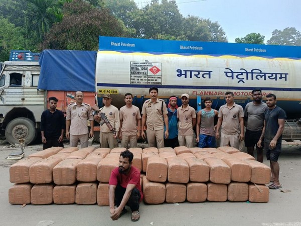 Assam police seizes contraband drugs (Photo: Assam police)