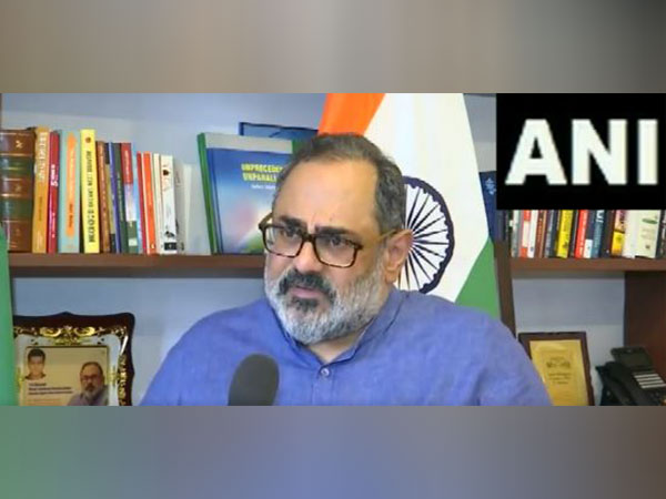 Union Minister Rajeev Chandrasekhar (Photo/ANI)