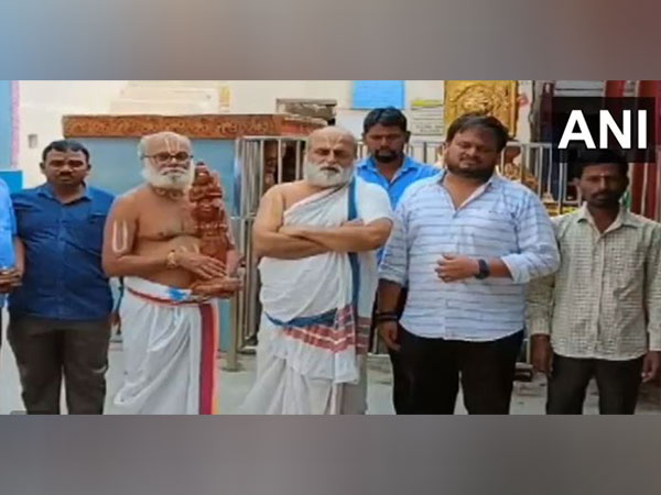 Head priest of Chilkur Balaji temple. (File Photo/ANI)