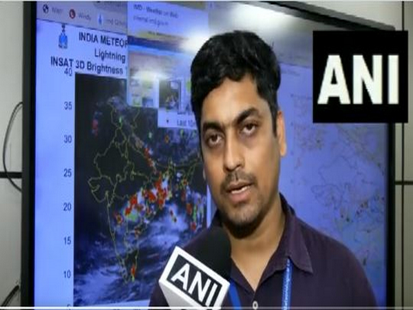 Senior Scientist of IMD Bhubaneswar Uma Shankar Das. (Photo/ANI)