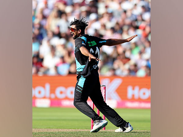 Ish Sodhi celebrating. (Photo- Blackcaps Twitter)