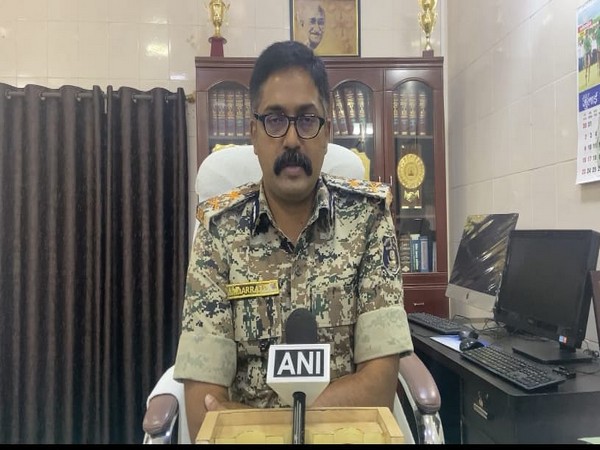 Inspector General (IG) of Police in Bastar Range Sundarraj P (Photo/ANI)