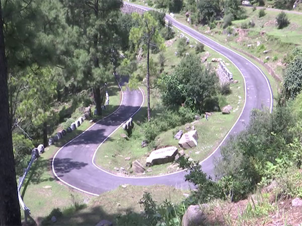 Newly Constructed road by BRO (Photo/ANI)