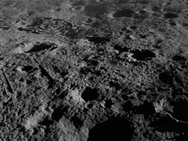 Vikram lander hops on lunar surface (Image: ISRO)