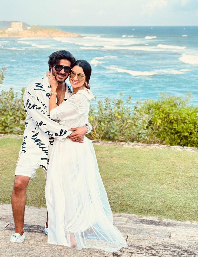 Dulquer Salmaan, Amaal Salmaan (Image source: Instagram)