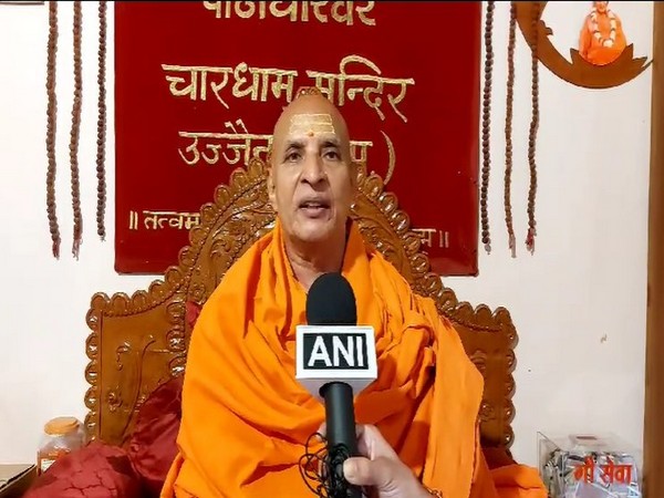 Mahamandaleshwar Swami Shanti Swaroopanand (Photo/ANI)