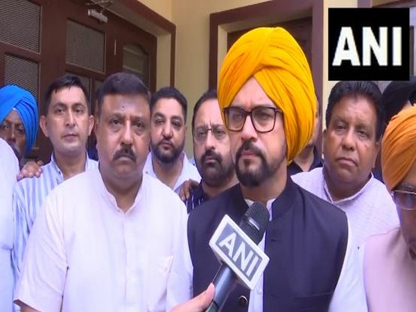 Union Minister Anurag Thakur (Photo/ANI)