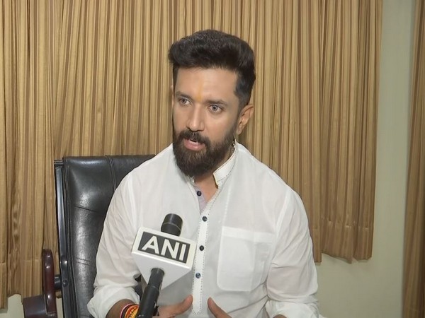 Lok Janshakti Party (LJP) leader Chirag Paswan (Photo/ANI)