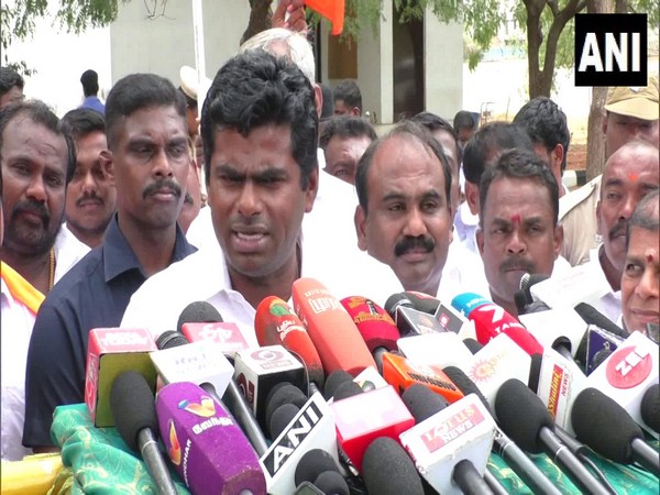 Tamil Nadu BJP president K Annamalai (Photo/ANI)