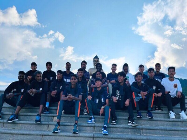 Indian U16 football team. (Photo- AIFF Media)