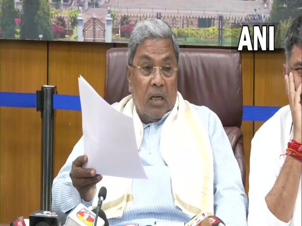Karnataka Chief Minister Siddaramaiah (File photo/ANI)