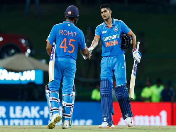 Rohit Sharma and Shubman Gill (Photo: BCCI/ Twitter)