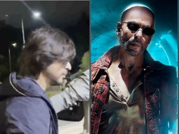 SRK (ANI/Photos), Jawan poster (Image source: Instagram)