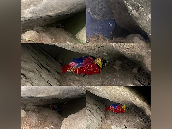 Kishtwar police succeeds in busting hideout of HM terrorist (Photo/ANI)