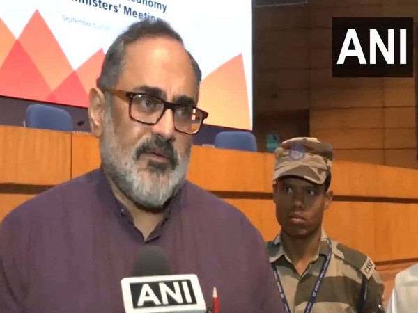 Union Minister Rajeev Chandrasekhar (Photo/ANI)