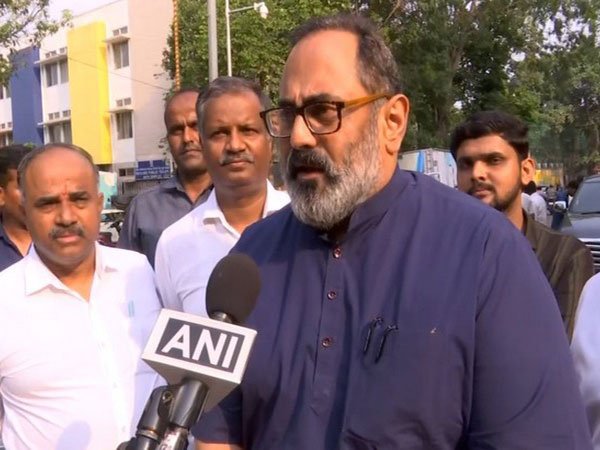 Union Minister Rajeev Chandrasekhar (Photo/ANI)