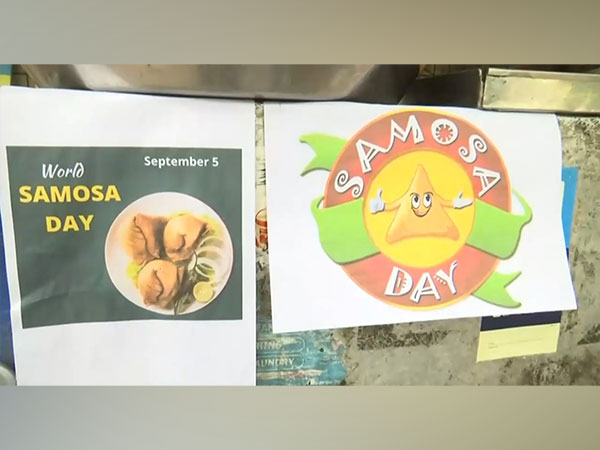 World Samosa Day poster (Photo- ANI)