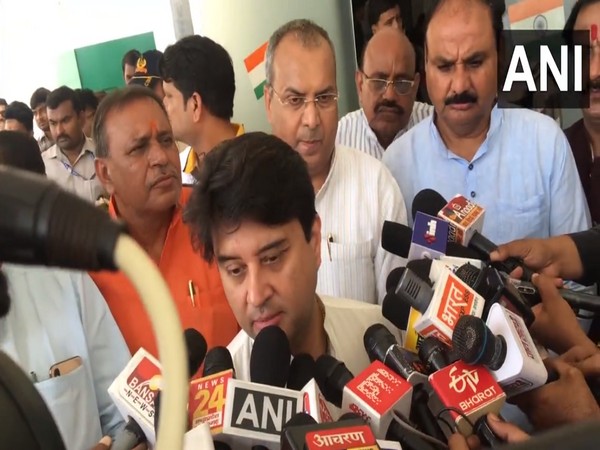Union Minister Jyotiraditya Scindia. (Photo/ANI)