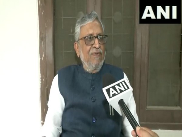 Rajya Sabha MP and BJP leader Sushil Modi. (Photo/ANI)