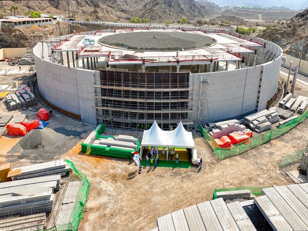 DEWA's 30 MIG water reservoir in Hatta around 89.42 pc complete (Source: WAM)