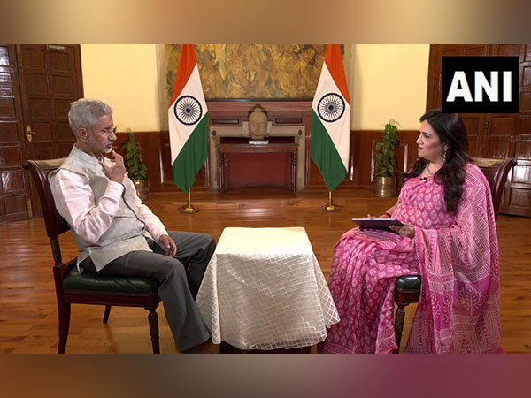 EAM Jaishankar in an interview with ANI Editor Smita Prakash (Photo/ANI)