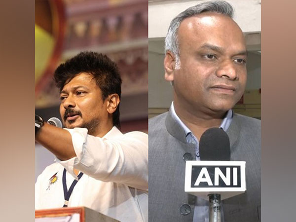 Udhayanidhi Stalin and Priyank Kharge (Photo/ANI)