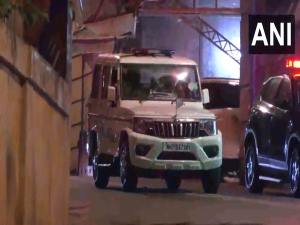 Visuals of deputy Chief Ministers Ajit Pawar and Devendra Fadnavis leaving Maharashtra CM residence in Mumbai (Photo/ANI) 