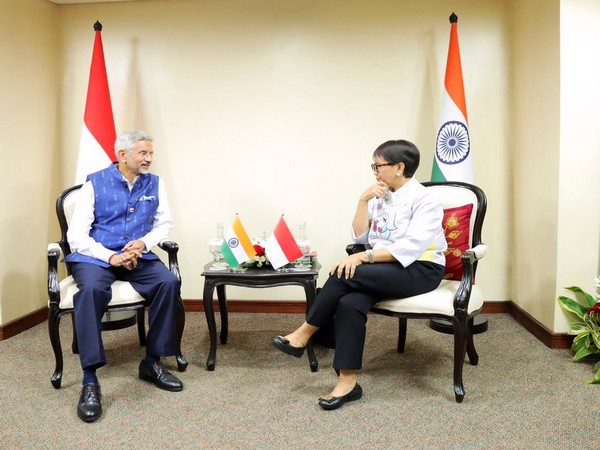 EAM S Jaishankar met Indonesian Minister Retno Marsudi (Photo: Source/ X @DrSJaishankar)