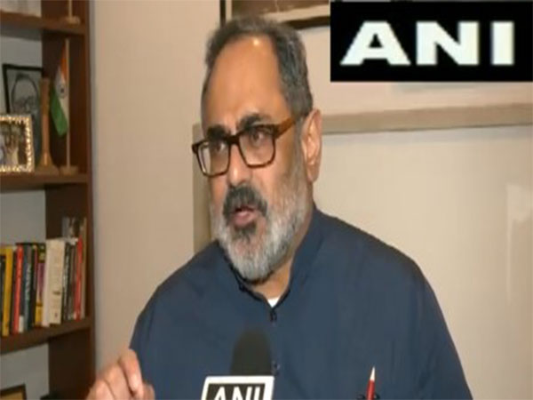 Union Minister Rajeev Chandrasekhar (Photo/ANI)