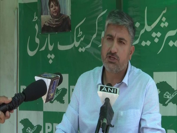 PDP leader Mohit Bhan (Photo/ANI)