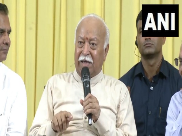 Rashtriya Swayamsevak Sangh (RSS) chief Mohan Bhagwat. (Photo/ANI)