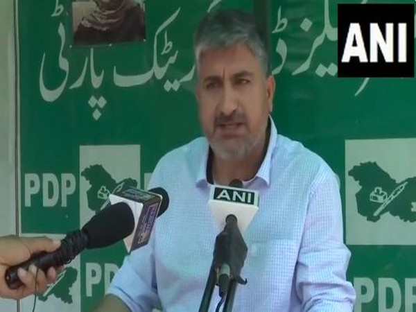 PDP leader Mohit Bhan (Photo/ANI)