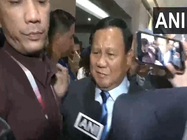 Indonesia Defence Minister, Prabowo Subianto in Jakarta. (Photo: ANI)