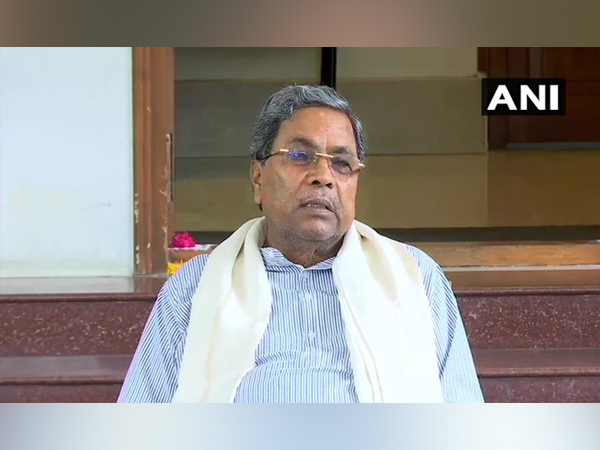 Karnataka Chief Minister Siddaramaiah (File Photo/ANI)