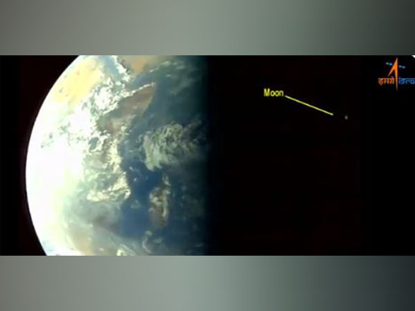 Aditya-L1 takes a selfie, images of Earth and Moon (Photo/ISRO)