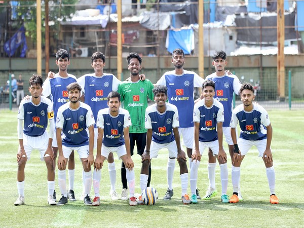 Mumbai Marines FC during their match against Young Boys SC (Image: Mumbai Marines FC) 