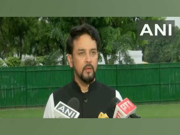 Union Minister Anurag Thakur (Photo/ANI)