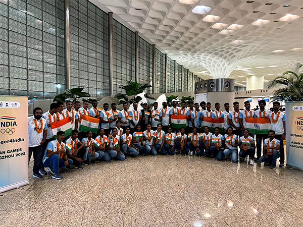 First batch of Indian athletes leaving for Hangzhou Asian Games (Image: SAI media) 