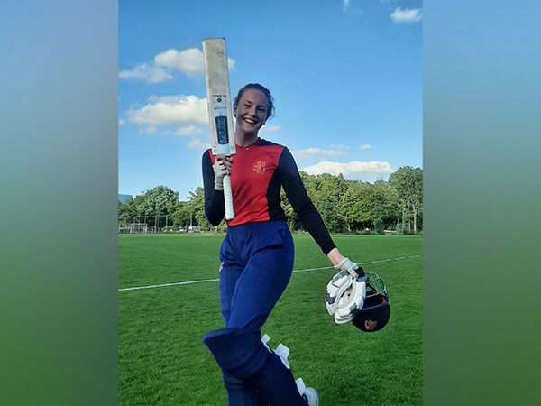 Iris Zwilling (Photo: Netherlands Cricket/Twitter)