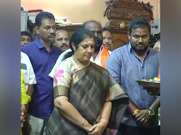 Andhra Pradesh Bharatiya Janata Party Chief Daggubati Purandeswari (Photo/ANI)