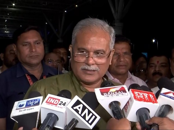 Chhattisgarh CM Bhupesh Baghel (Photo/ANI)